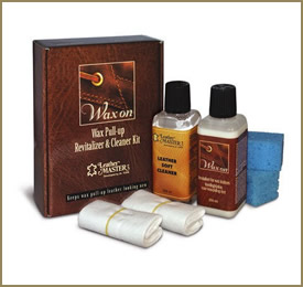 Leather Master Wax on Revitalizer and Cleaner Kit  | Leather Restoration Services Milwaukee WI
